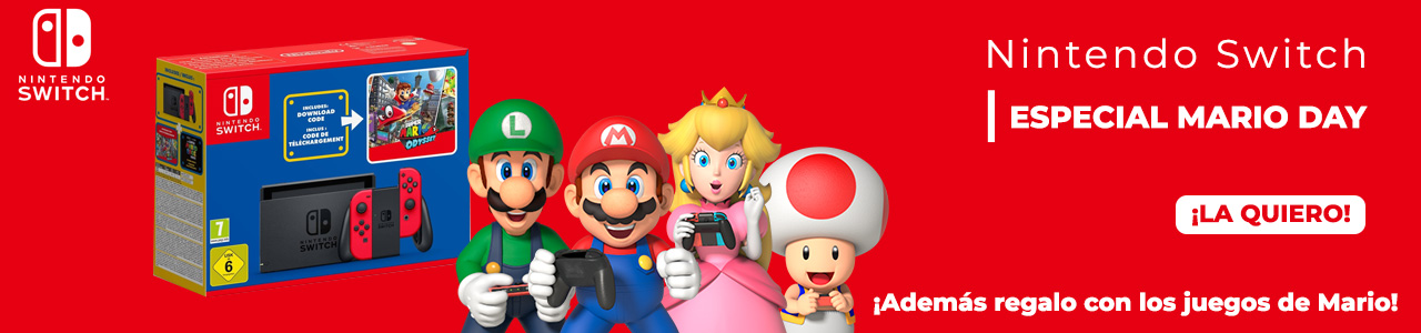 Nintendo Switch especial Mario