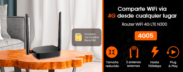 ROUTER WIFI TENDA 4G05